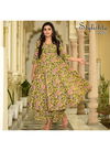 Stylista Vol 07 Latest Casual Wear Pure Maslin With Digital Printed Kurti With Plazzo Collection 